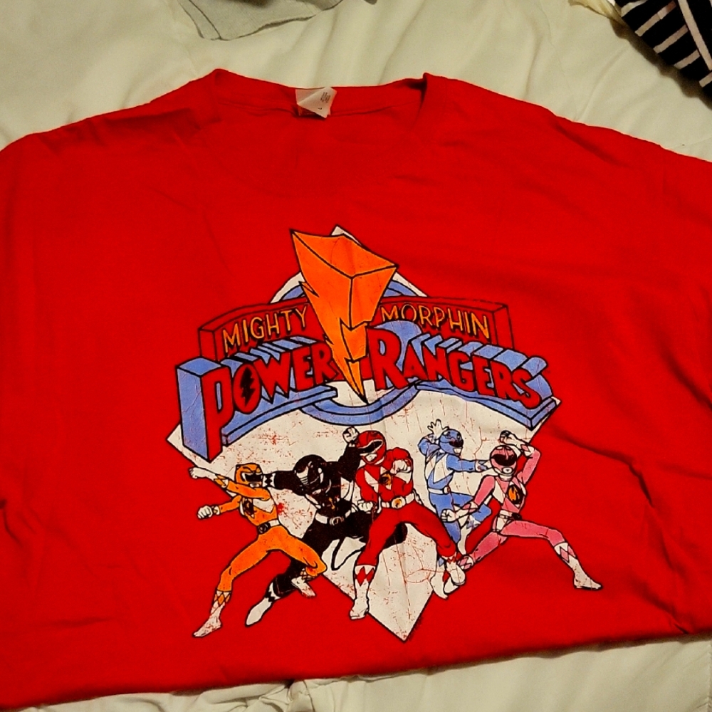 Mighty Morphin Power Rangers Red T-Shirt